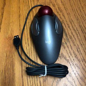 Logitech Trackball Mouse - Wired USB - Used [3]